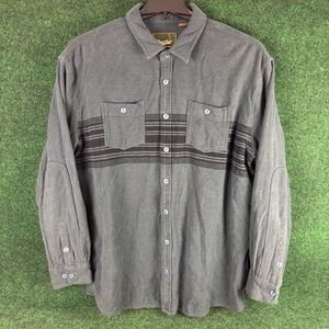 Howler Brothers Gray Button Down Shirt